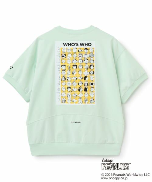 pom ponette junior / ポンポネット ジュニア Tシャツ | 【PEANUTS】【接触冷感】アソート変形プルオーバー | 詳細1