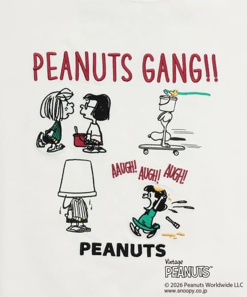 pom ponette junior / ポンポネット ジュニア Tシャツ | 【PEANUTS】【接触冷感】アソート変形プルオーバー | 詳細4