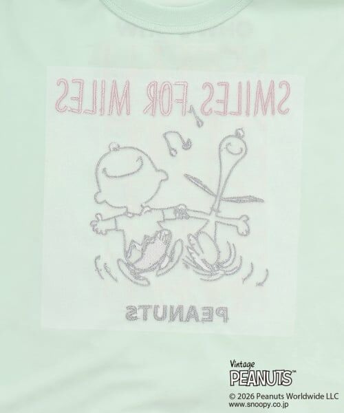 pom ponette junior / ポンポネット ジュニア Tシャツ | 【PEANUTS】【接触冷感】アソート変形プルオーバー | 詳細6