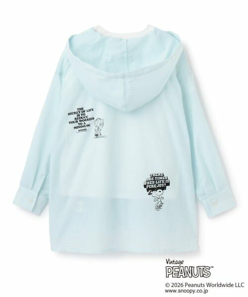 pom ponette junior / ポンポネット ジュニア シャツ・ブラウス | 【PEANUTS】フードペプラムシャツ×【接触冷感】Tシャツ | 詳細1