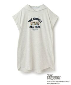pom ponette junior / ポンポネット ジュニア ミニ丈・ひざ丈ワンピース | 【PEANUTS】【接触冷感】フレンチパーカワンピース