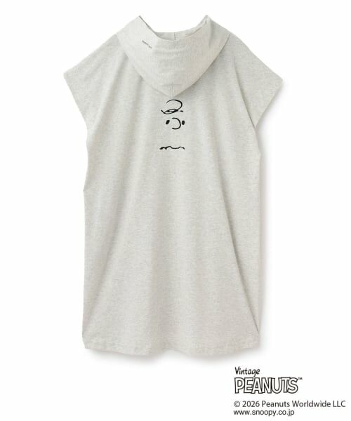 pom ponette junior / ポンポネット ジュニア ミニ丈・ひざ丈ワンピース | 【PEANUTS】【接触冷感】フレンチパーカワンピース | 詳細1