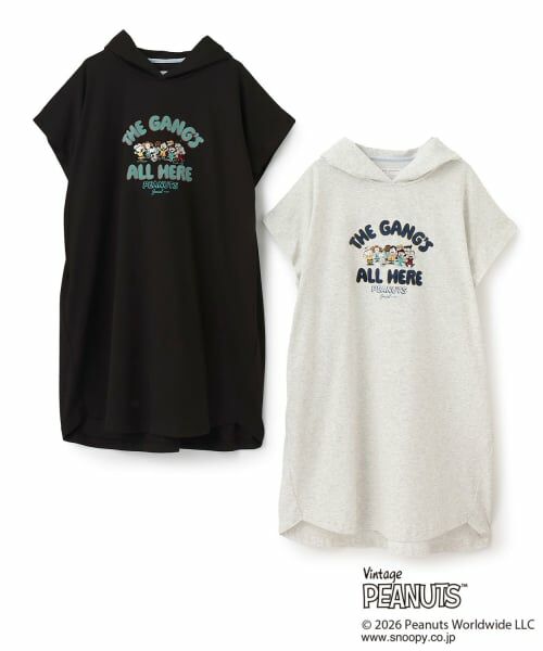 pom ponette junior / ポンポネット ジュニア ミニ丈・ひざ丈ワンピース | 【PEANUTS】【接触冷感】フレンチパーカワンピース | 詳細13