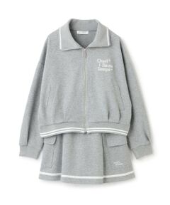 pom ponette junior / ポンポネット ジュニア その他トップス | 【130cmあり】ダンボールジップアップセットアップ