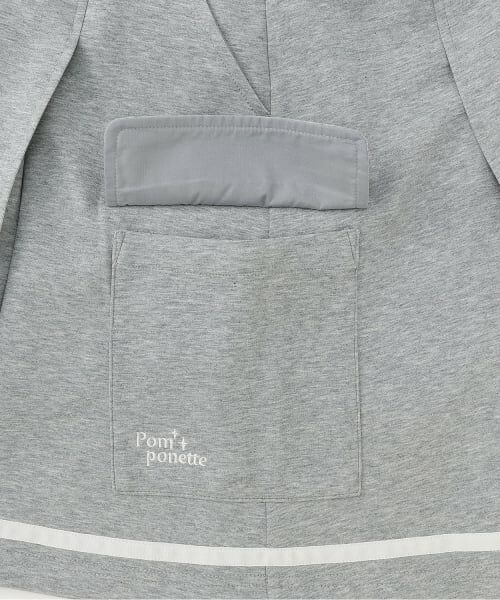 pom ponette junior / ポンポネット ジュニア その他トップス | 【130cmあり】ダンボールジップアップセットアップ | 詳細11