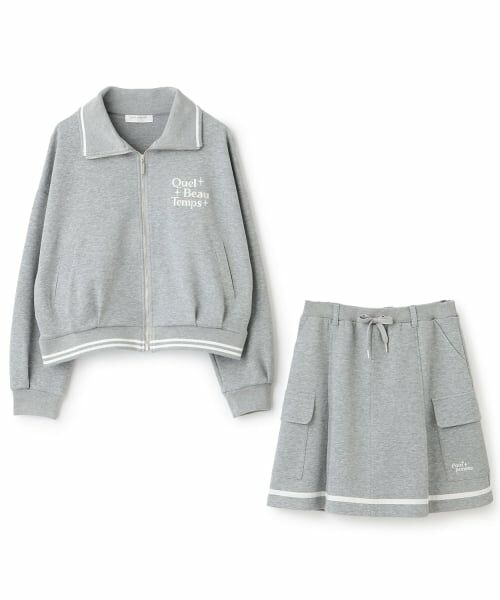 pom ponette junior / ポンポネット ジュニア その他トップス | 【130cmあり】ダンボールジップアップセットアップ | 詳細2