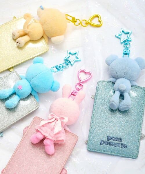 pom ponette junior / ポンポネット ジュニア カードケース・名刺入れ・定期入れ | ぴょこんとナカムラくんキラキラカードケース | 詳細7