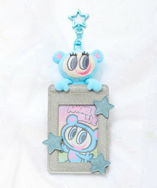 pom ponette junior / ポンポネット ジュニア カードケース・名刺入れ・定期入れ | ぴょこんとナカムラくんキラキラカードケース（シルバー）