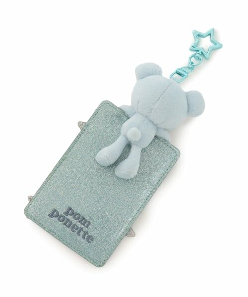 pom ponette junior / ポンポネット ジュニア カードケース・名刺入れ・定期入れ | ぴょこんとミントくんキラキラカードケース | 詳細1
