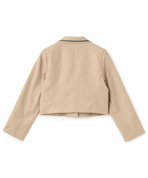 pom ponette junior / ポンポネット ジュニア テーラードジャケット | 【卒服】【ブローチつき】ショート丈ジャケット | 詳細1