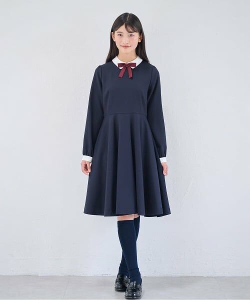 pom ponette junior / ポンポネット ジュニア ソックス | 【卒服】ワンポイント刺しゅうハイソックス | 詳細11