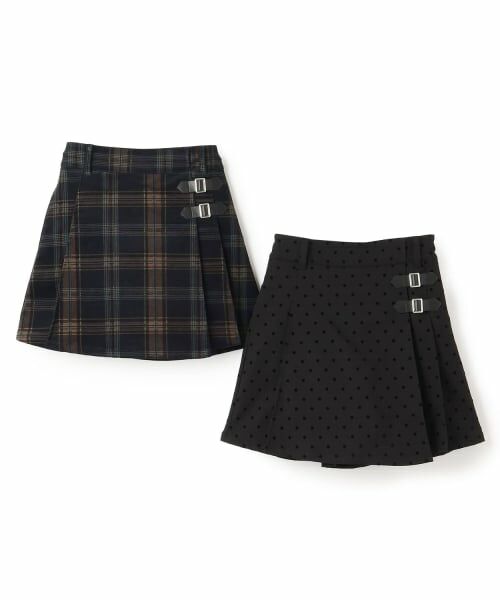 pom ponette junior / ポンポネット ジュニア ショート・ハーフ・半端丈パンツ | 【130cmあり】ラップキュロット | 詳細12