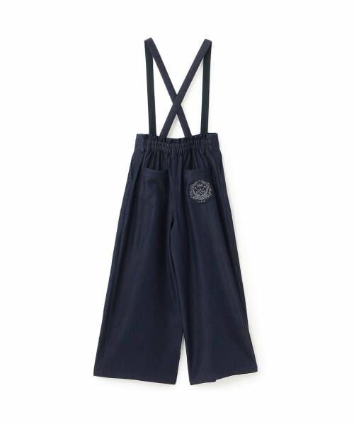 pom ponette junior / ポンポネット ジュニア その他パンツ | 【130cmあり】サスペンダーつきワイドパンツ | 詳細1