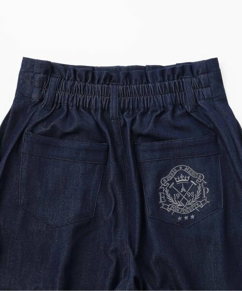pom ponette junior / ポンポネット ジュニア その他パンツ | 【130cmあり】サスペンダーつきワイドパンツ | 詳細9