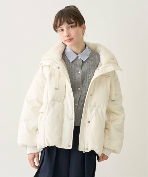 pom ponette junior / ポンポネット ジュニア カーディガン・ボレロ | 【130cmあり】ニットカーディガン×シャツセット | 詳細1