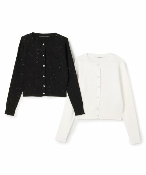 pom ponette junior / ポンポネット ジュニア カーディガン・ボレロ | スパンコールラメカーディガン | 詳細7