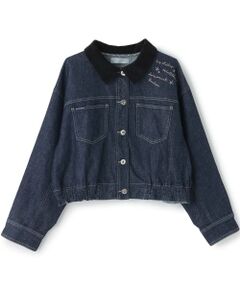 pom ponette junior / ポンポネット ジュニア ブルゾン | 【130cmあり】バイカラーGジャン