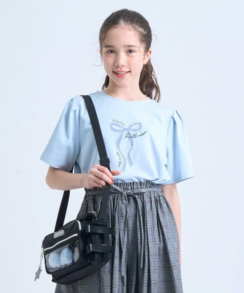 pom ponette junior / ポンポネット ジュニア ショルダーバッグ | ペットボトル入れ付きカジュアルショルダーバッグ | 詳細20