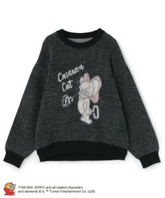 pom ponette junior / ポンポネット ジュニア ニット・セーター | 【130cmあり】TOM and JERRY ジャカードニットプルオーバー