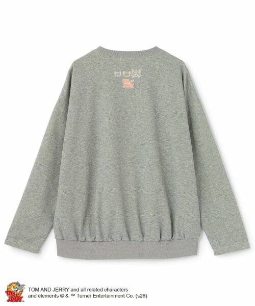 pom ponette junior / ポンポネット ジュニア スウェット | 【130cmあり】TOM and JERRY バイカラーダンボールプルオーバー | 詳細1