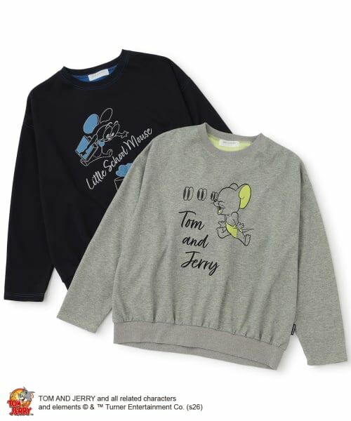 pom ponette junior / ポンポネット ジュニア スウェット | 【130cmあり】TOM and JERRY バイカラーダンボールプルオーバー | 詳細8
