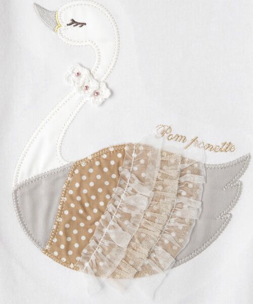 ＊＊pom ponette / ポンポネット Tシャツ | オシャレアヒルＴシャツ | 詳細1