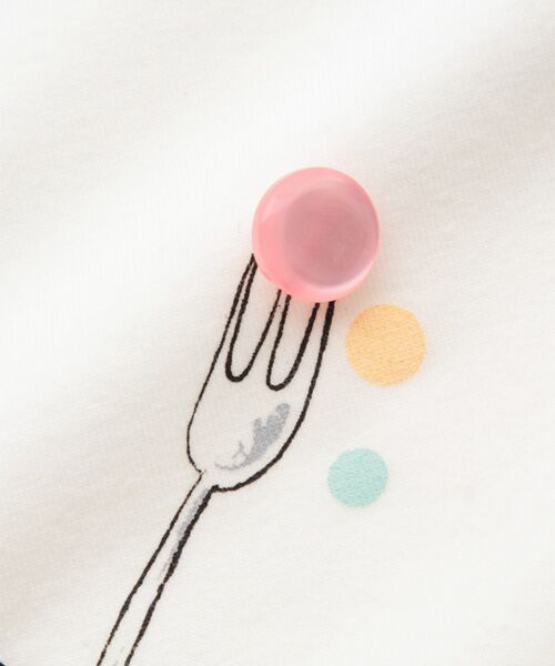 ＊＊pom ponette / ポンポネット Tシャツ | アイシーカラーフリルTシャツ | 詳細5