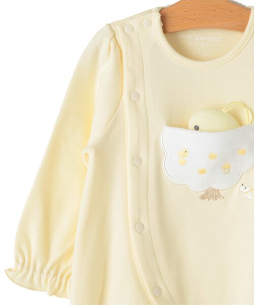 ＊＊pom ponette / ポンポネット ベビー・キッズウエア | マスコット付2WAYオール | 詳細3