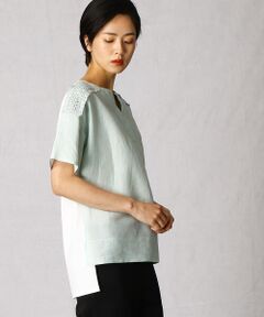 Precious Mild / プレシャスマイルド カットソー | リネンエアータフタ プルオーバー