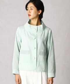 Precious Mild / プレシャスマイルド ブルゾン | リネンエアータフタ ブルゾン