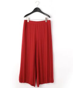 Precious Mild / プレシャスマイルド ショート・ハーフ・半端丈パンツ | ポリエステルシフォンプリーツキュロット