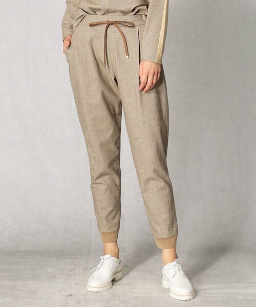 セール ツイード調ストレッチ ジョガーパンツ その他パンツ Precious Mild プレシャスマイルド ファッション通販 タカシマヤファッションスクエア