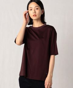 プレミアムスムース ニットリブ付き半袖Ｔシャツ