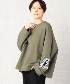 Precious Mild / プレシャスマイルド カットソー | ３０／１０裏毛 ワッペン付きプルオーバー