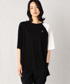 Precious Mild / プレシャスマイルド Tシャツ | トリアセテートドライポンチバイカラー スリーブＴシャツ