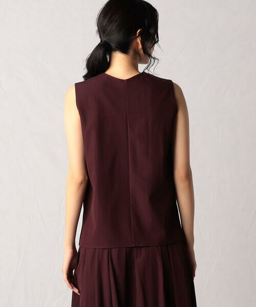 Precious Mild / プレシャスマイルド シャツ・ブラウス | 〔 +サイズ 〕 【セットアップ対応】レーヨンツイル Ｖネックブラウス | 詳細8