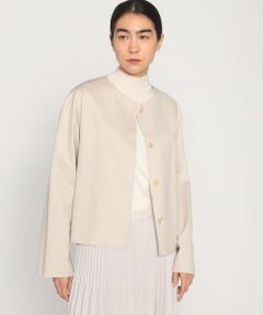 断捨離sale❣️BEIGE. カーキ ノーカラージャケット　2サイズ セール】 レディース ノーカラージャケット（条件：在庫無し含む