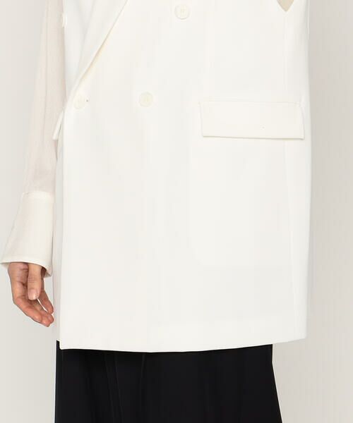 Precious Mild / プレシャスマイルド ベスト | 〔 +サイズ 〕 マニッシュ・アップ テーラードジレ | 詳細12