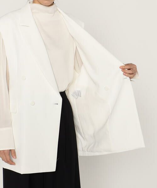 Precious Mild / プレシャスマイルド ベスト | 〔 +サイズ 〕 マニッシュ・アップ テーラードジレ | 詳細13