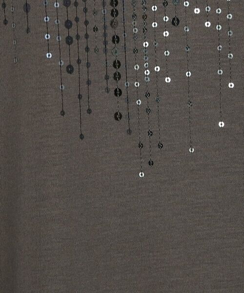 Precious Mild / プレシャスマイルド Tシャツ | Ariolityスムース ナイアガラスパンコール刺繍Tシャツ | 詳細10