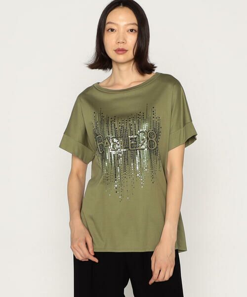 Precious Mild / プレシャスマイルド Tシャツ | Ariolityスムース ナイアガラスパンコール刺繍Tシャツ | 詳細16