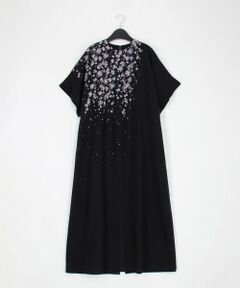 Precious Mild / プレシャスマイルド ロング・マキシ丈ワンピース | 〔 +サイズ 〕 桜咲く ドレス