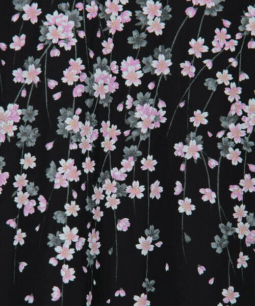 Precious Mild / プレシャスマイルド ロング・マキシ丈ワンピース | 〔 +サイズ 〕 桜咲く ドレス | 詳細7