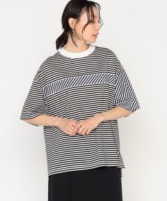 ボーダー切り替え Tシャツ