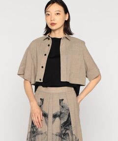 Precious Mild / プレシャスマイルド その他アウター | 〔 +サイズ 〕 【セットアップ対応】アイリス 無地ボレロ