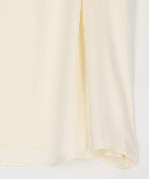Precious Mild / プレシャスマイルド シャツ・ブラウス | 16匁サテン染サンドウォッシュ アシンメトリータックブラウス | 詳細5