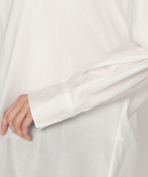 Precious Mild / プレシャスマイルド シャツ・ブラウス | 輝きの白をまとって ネクタイ付きビッグシャツ | 詳細12