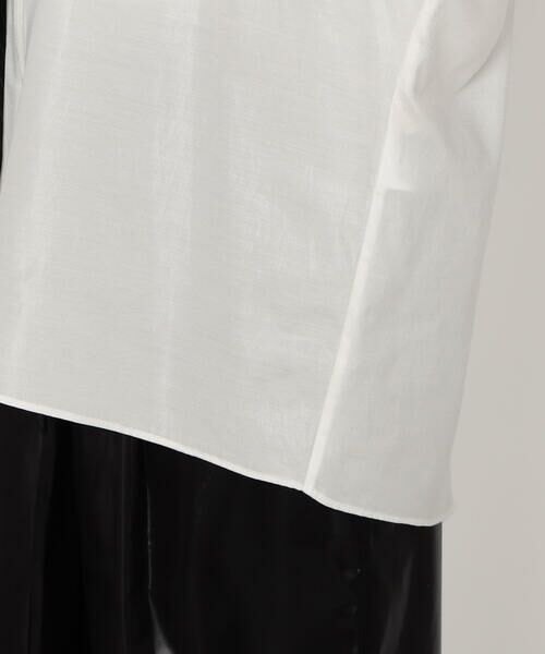 Precious Mild / プレシャスマイルド シャツ・ブラウス | 輝きの白をまとって ネクタイ付きビッグシャツ | 詳細13