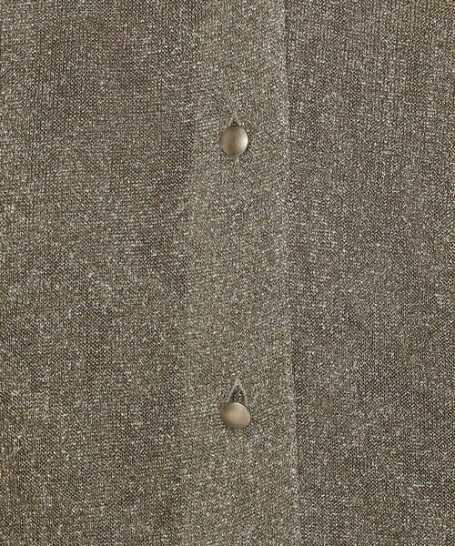 Precious Mild / プレシャスマイルド カーディガン・ボレロ | 〔 +サイズ 〕 シアーラメ ニットカーディガン | 詳細12