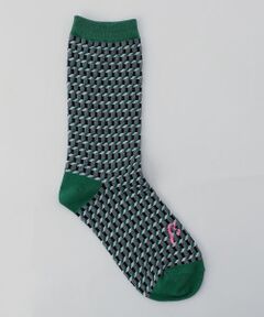 Precious Mild / プレシャスマイルド ソックス | キューブ柄ソックス